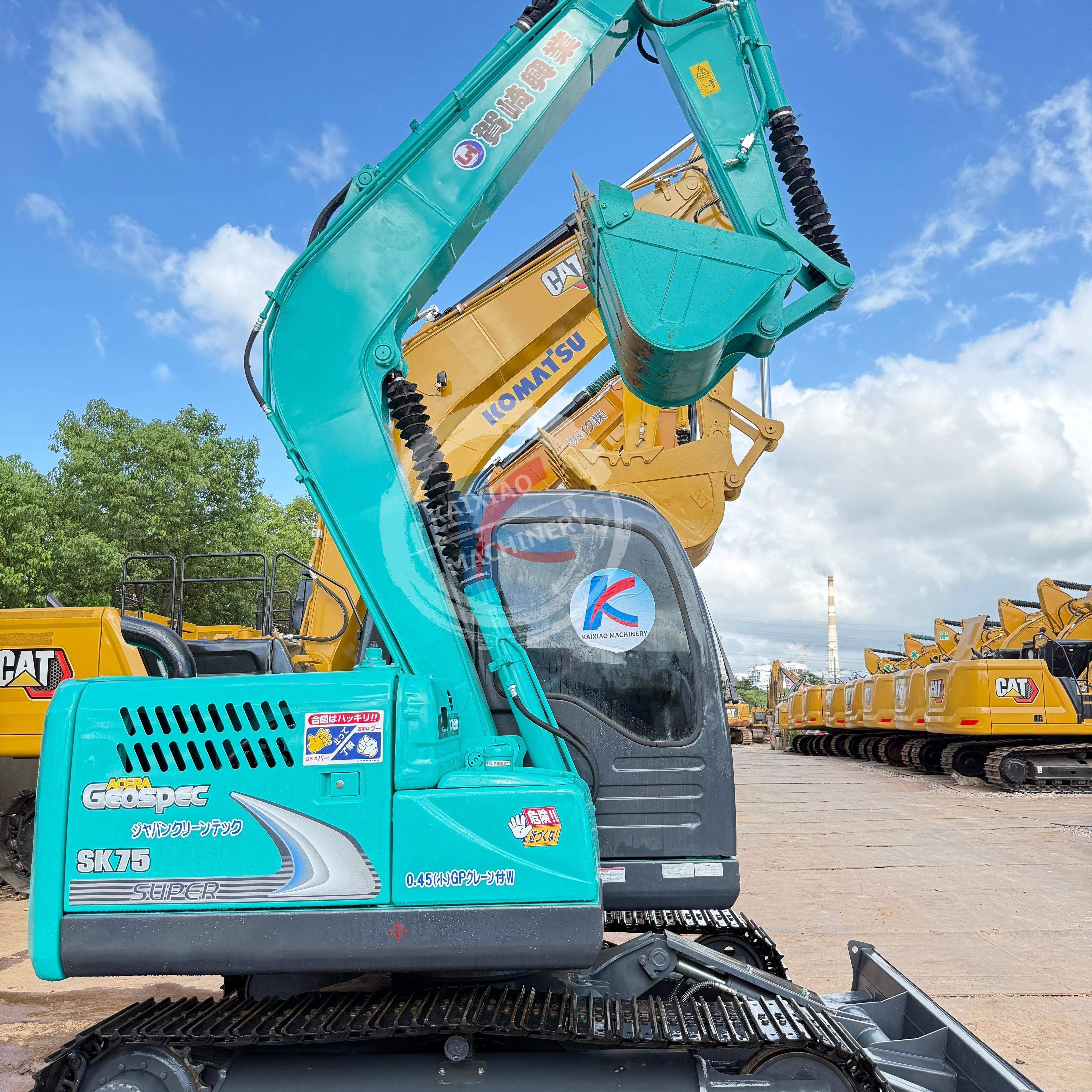 KOBELCO SK75 JAPAN ORIGINAL EXCAVATOR