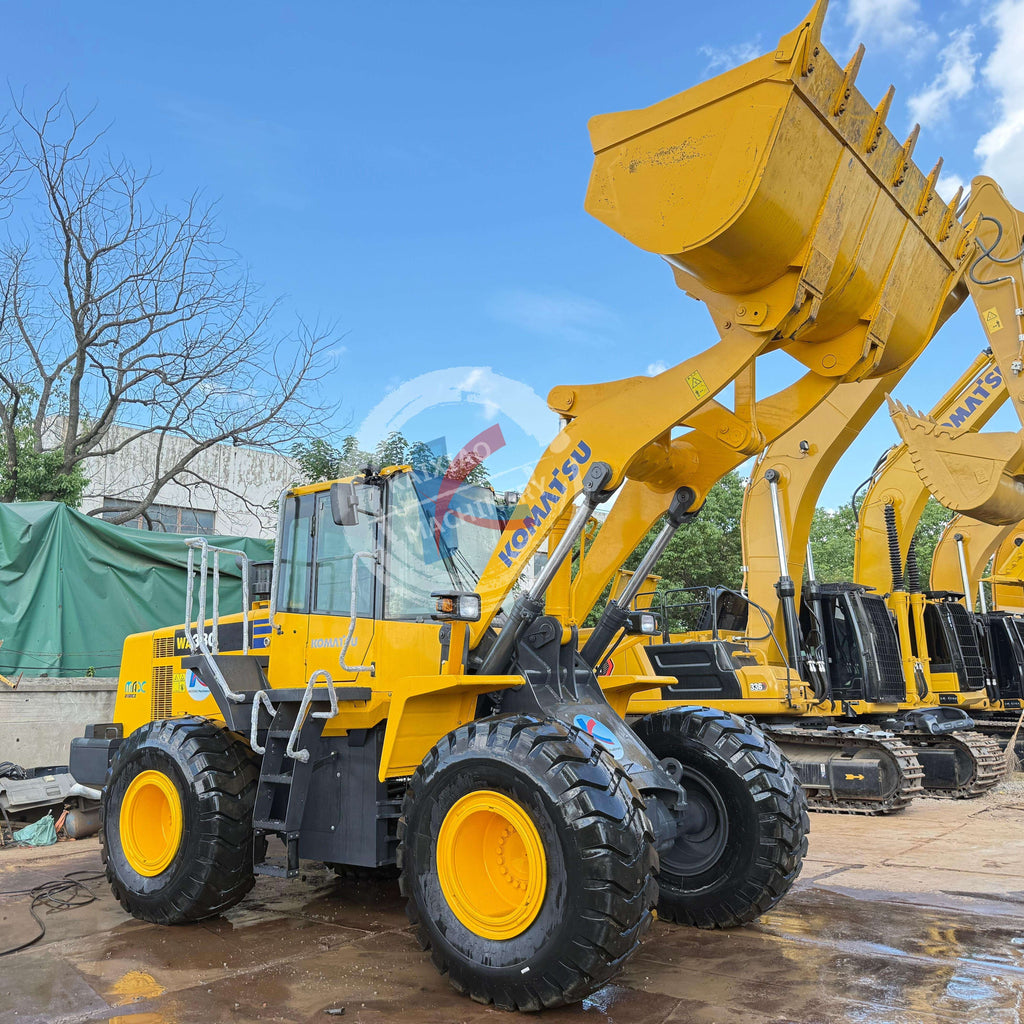 JAPAN KOMATSU WA470 WHEEL LOADER