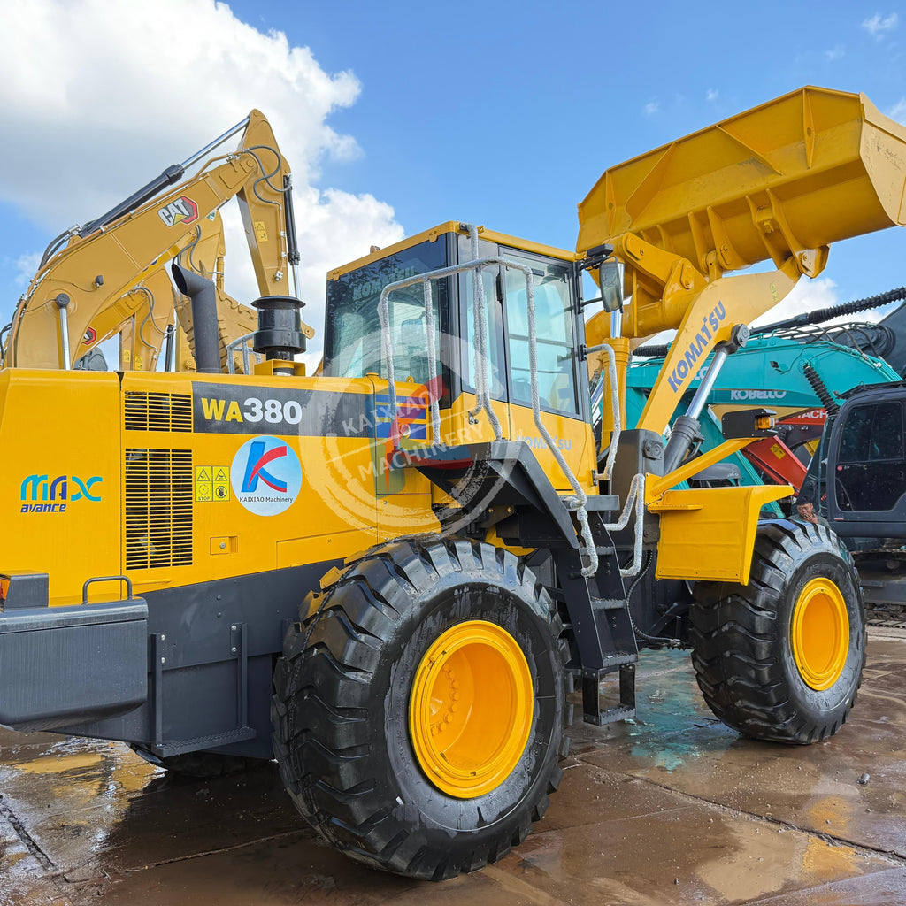 JAPAN KOMATSU WA470 WHEEL LOADER